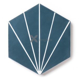 BongTiles - Encaustic handmade hexagon cement tiles B202-3