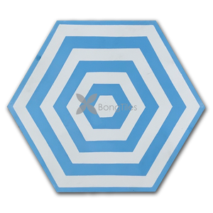 BongTiles - Encaustic handmade hexagon cement tiles B210-1