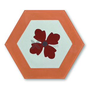 BongTiles - Encaustic handmade hexagon cement tiles B216-1