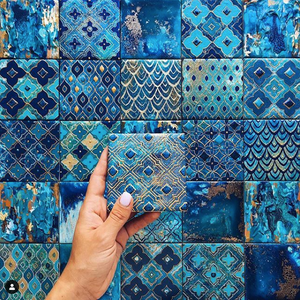 Gạch gốm trang trí và những ưu điểm trong ốp tường nội thất !