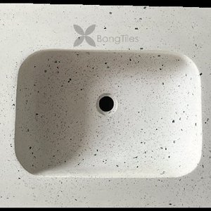 BongTiles - Lavabo âm đơn đá mài SA01.850.1000.G23.GL